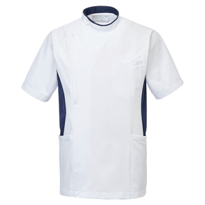 CM232理学療法士・作業療法士専用白衣メンズジャケット(ケーシー)E100[ホワイト]