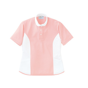 CR086介護看護PTOT向けレディスケアワークシャツ(E95C5)[ピンク]